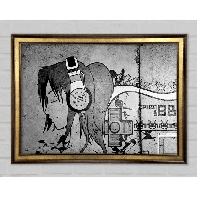 Stereo Sounds - Single Picture Frame Art Prints Rosalind Wheeler Size: 59.7cm H x 84.1cm W x 1.5cm D on Productcaster.