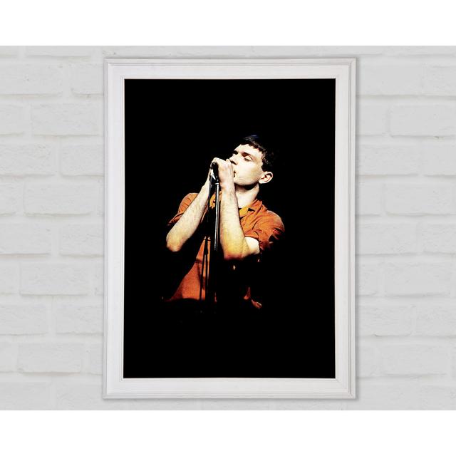 Ian Curtis Joy Division 02 - Single Picture Frame Art Prints Bright Star Size: 29.7cm H x 21cm W x 1.5cm D on Productcaster.