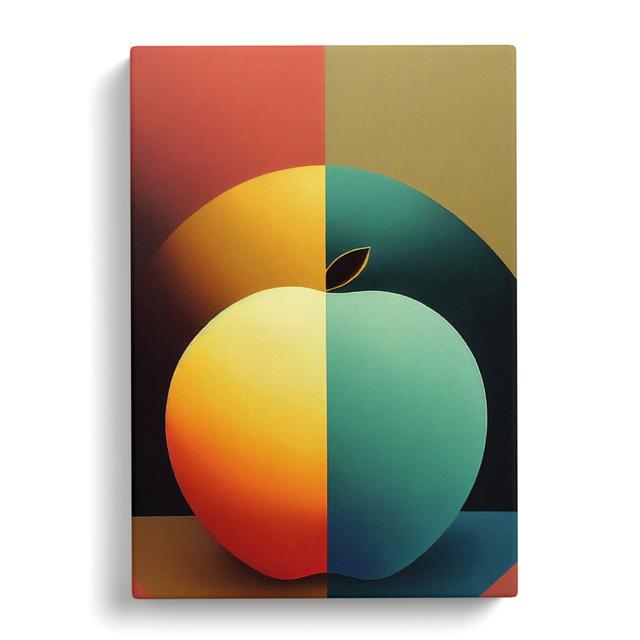 Apple - Wrapped Canvas Graphic Art George Oliver Size: 60cm H x 40cm W x 3cm D on Productcaster.