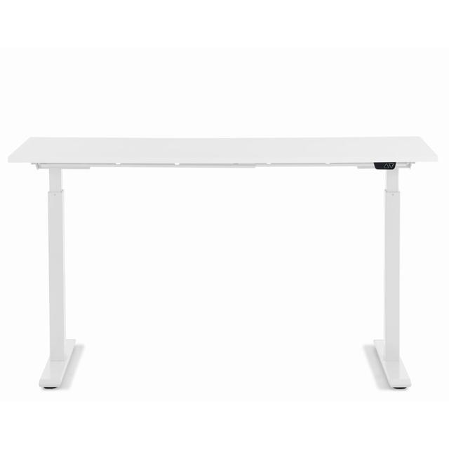 Desk Office Smart KARE Design Size: 120cm H x 140cm W x 70cm D, Frame Colour: White, Top Colour: White on Productcaster.