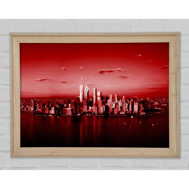 Hong Kong From Afar - Print Brayden Studio Size: 29.7cm H x 42cm W x 1.5cm D on Productcaster.