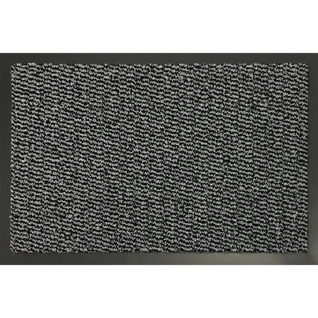 Langton Door Mat Sol 27 Outdoor Colour: Grey, Mat Size: Rectangle 60cm x 120 cm on Productcaster.