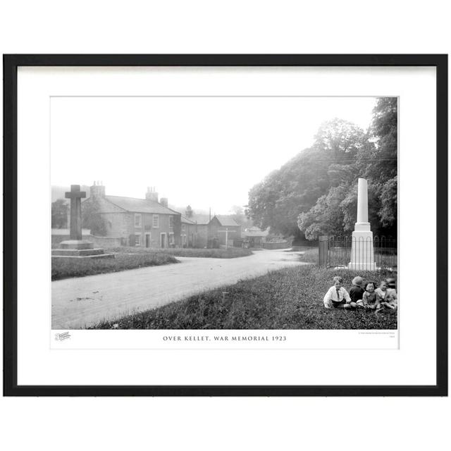 'Over Kellet, War Memorial 1923' - Picture Frame Photograph Print on Paper The Francis Frith Collection Size: 45cm H x 60cm W x 2.3cm D on Productcaster.