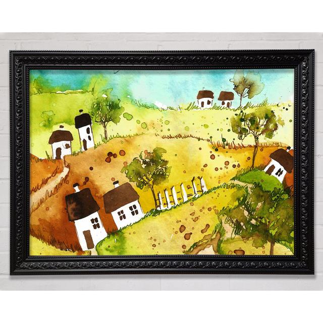 Countryside Living - Einzelne Bilderrahmen Kunstdrucke Rosalind Wheeler Größe: 84,1 cm H x 118,9 cm B on Productcaster.