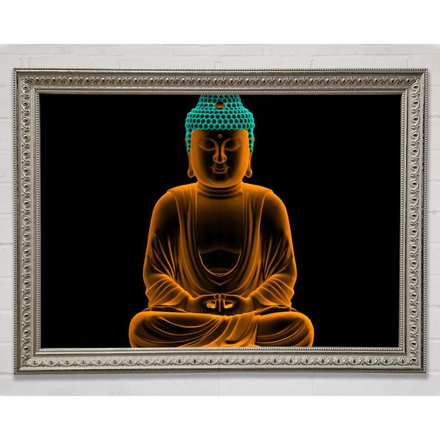 Lord Buddha - Single Picture Frame Art Prints Bloomsbury Market Size: 21cm H x 29.7cm W x 3cm D on Productcaster.