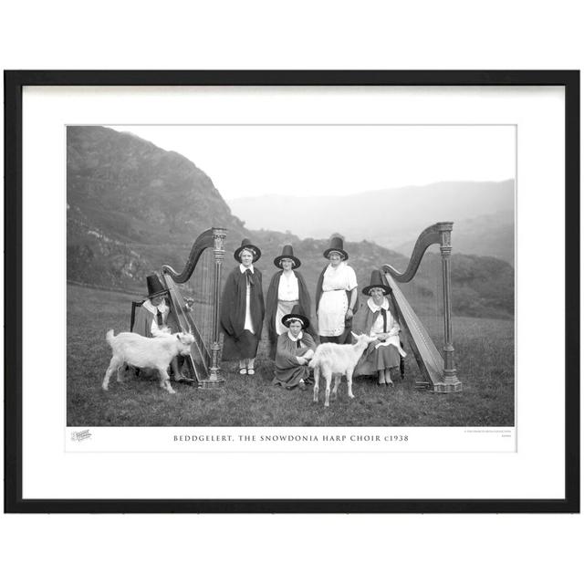 'Beddgelert, the Snowdonia Harp Choir C1938' - Picture Frame Photograph Print on Paper The Francis Frith Collection Size: 60cm H x 80cm W x 2.3cm D on Productcaster.