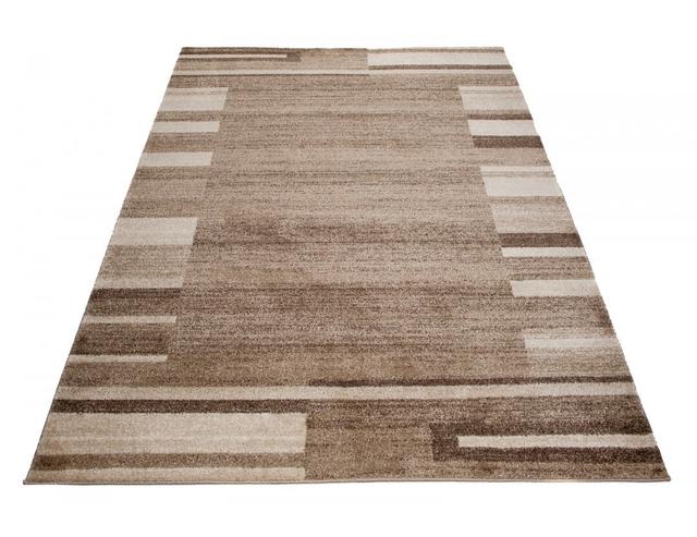 Rug in Brown by 17 Stories, Rug Size: Rectangle 180 x 260cm, Pile Height: 10mm on Productcaster.