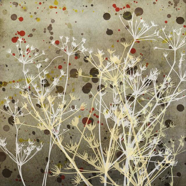 Weeds II - Wrapped Canvas Graphic Art Marlow Home Co. Size: 122cm H x 122cm W on Productcaster.