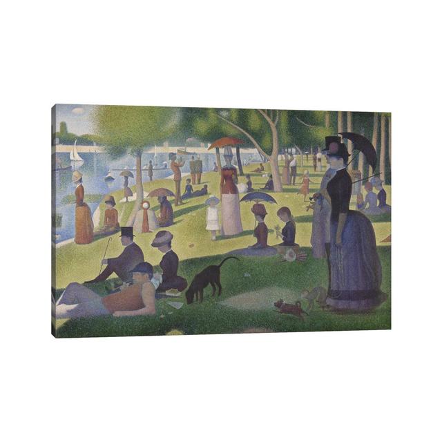 A Sunday On La Grande Jatte, 1884-86 by Georges Seurat - Wrapped Canvas Painting ClassicLiving Size: 20.32cm H x 30.48cm W x 1.91cm D on Productcaster.