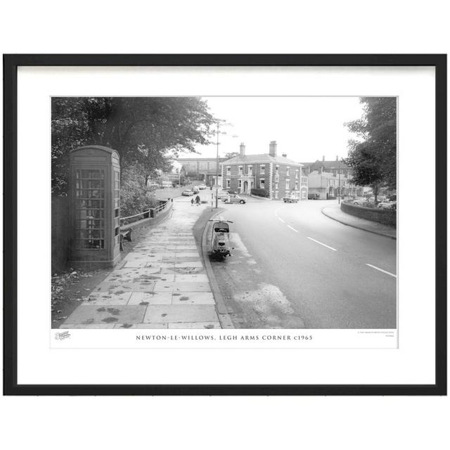 Newton-Le-Willows, Legh Arms Corner C1965 by Francis Frith - Single Picture Frame Print The Francis Frith Collection Size: 40cm H x 50cm W x 2.3cm D on Productcaster.