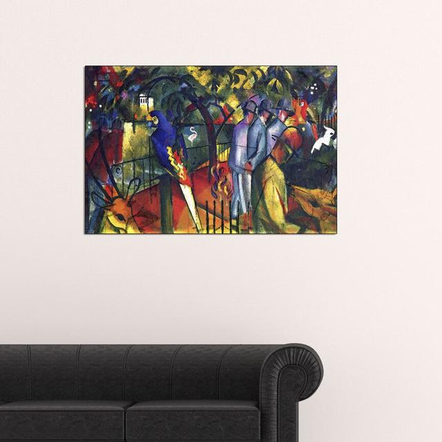 Macke August - Wrapped Canvas Painting East Urban Home Size: 60cm H x 90cm W x 1.8cm D on Productcaster.