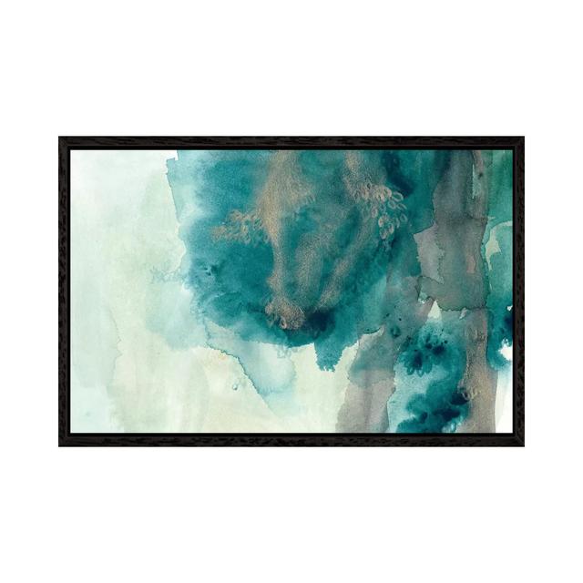 Hydro I by June Erica Vess - Gallery-Wrapped Canvas Giclée on Canvas Ebern Designs Format: Black Floater Framed, Size: 101.6cm H x 152.4cm W x 3.81cm on Productcaster.