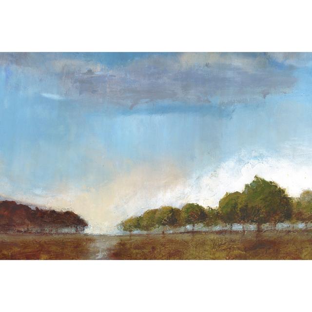 Bright Tree Line Seg 3 - Wrapped Canvas Art Prints Marlow Home Co. Size: 30cm H x 46cm W x 3.8cm D on Productcaster.