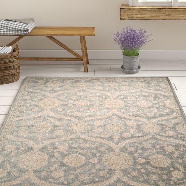 Barfield Grey Area Rug Astoria Grand Rug Size: Rectangle 160 x 226cm on Productcaster.