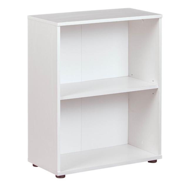 Bücherregal Holly-Madison Latitude Run Size: H75 x W60 x D30cm, Colour: White on Productcaster.