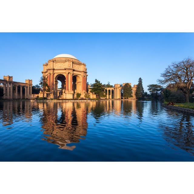 Palace Of Fine Arts by Nstanev - Wrapped Canvas Print 17 Stories Size: 20cm H x 30cm W on Productcaster.