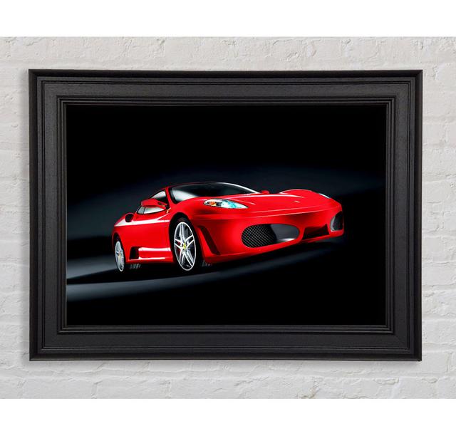 Ferrari F430 Grill Shot Framed Print Ebern Designs Size: 59.7cm H x 84.1cm W on Productcaster.