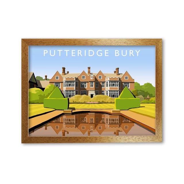 Putteridge Bury by Richard O'Neill - Single Picture Frame Print 17 Stories Frame Options: Honey Oak, Size: 42 cm H x 594 cm W on Productcaster.