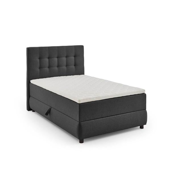 Staukastenbett Lilo ClassicLiving Farbe: Schwarz, Liegefläche: 120 x 200 cm on Productcaster.