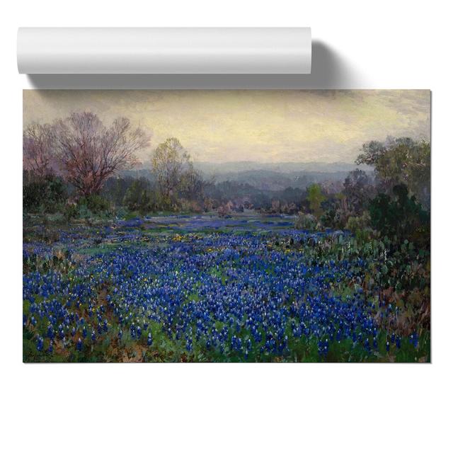 Bluebonnet Flowers Vol.12 by Julian Onderdonk - No Frame Painting East Urban Home Size: 42cm H x 59cm W x 0.1cm D on Productcaster.