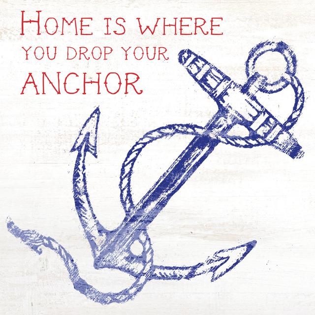 Anchor Home Happy Larry Size: 30cm H x 30cm W x 3.8cm D on Productcaster.