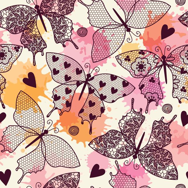 Vanceboro Butterflies - Print ClassicLiving Size: 122cm H x 122cm W x 3.8cm D on Productcaster.