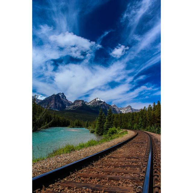 Enderlin Bow River, Banff by Bmswanson - Wrapped Canvas Print Alpen Home Size: 122cm H x 81cm W x 3.8cm D on Productcaster.