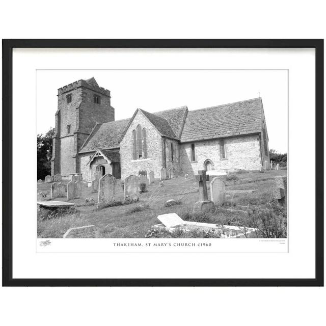 'Thakeham, St Marys Church C1960' by Francis Frith - Picture Frame Photograph Print on Paper The Francis Frith Collection Size: 45cm H x 60cm W x 2.3c on Productcaster.