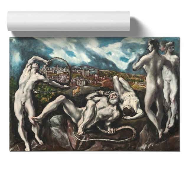 Laocoon by El Greco - No Frame Painting East Urban Home Size: 30cm H x 42cm W x 0.1cm D on Productcaster.