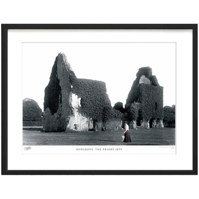 Boxgrove, The Priory 1899 by Francis Frith - Single Picture Frame Print The Francis Frith Collection Size: 45cm H x 60cm W x 2.3cm D on Productcaster.