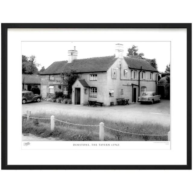 'Denstone, the Tavern C1965' - Picture Frame Photograph Print on Paper The Francis Frith Collection Size: 45cm H x 60cm W x 2.3cm D on Productcaster.