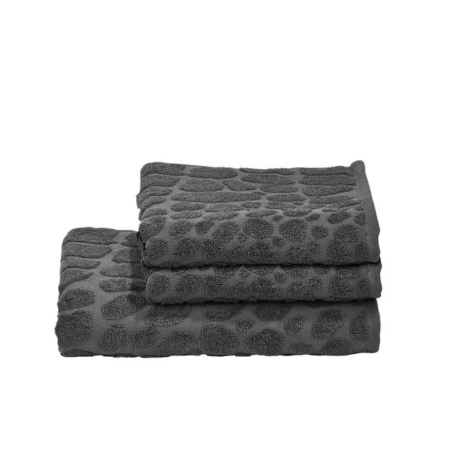 Terrance Terrycloth Bath Towels - Set of 3 World Menagerie Colour: Anthracite on Productcaster.