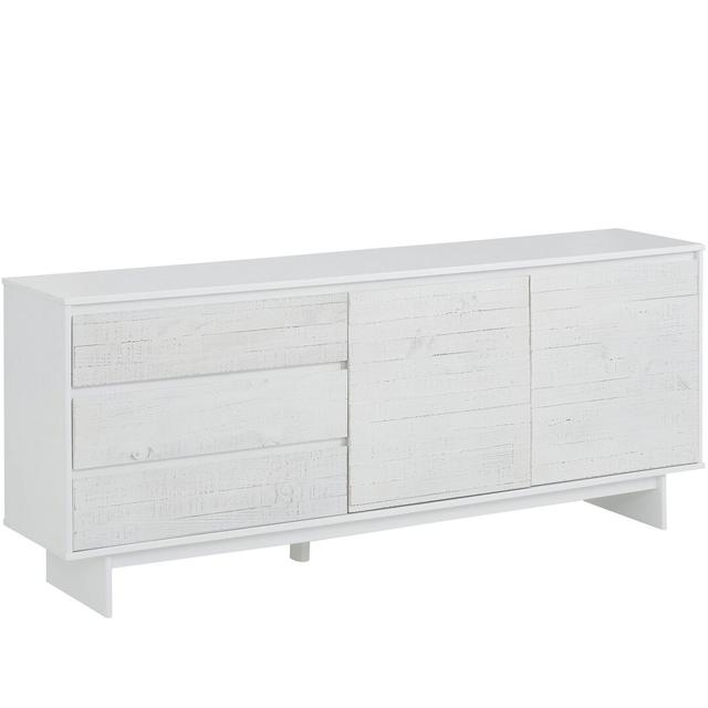 Serci Sideboard Latitude Run Colour: White on Productcaster.