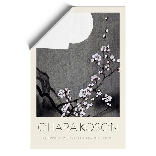 Blooming Plum Blossom by Ohara Koson - No Frame Painting East Urban Home Size: 30cm H x 21cm W x 0.1cm D on Productcaster.