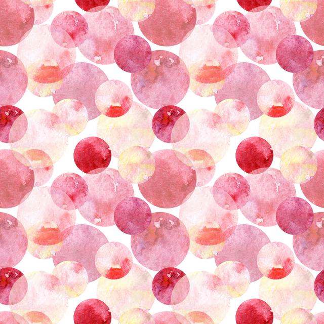 Ball Seamless Pattern by Silmairel - No Frame Painting on Canvas Metro Lane Size: 60cm H x 60cm W x 1.8cm D on Productcaster.