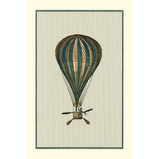 Vintage Ballooning II - Wrapped Canvas Art Prints Rosalind Wheeler Size: 46cm H x 30cm W x 3.8cm D on Productcaster.