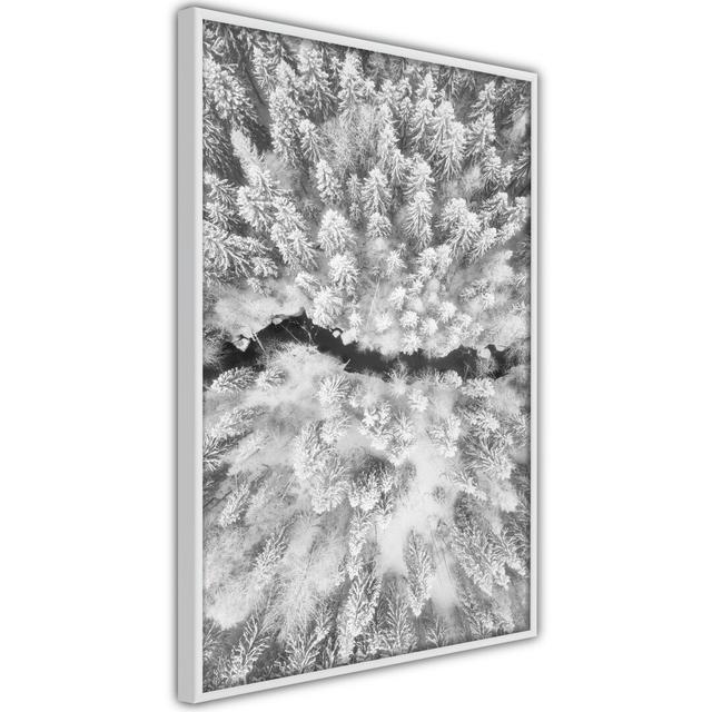 Frost Land - Single Picture Frame Print Alpen Home Size: 60cm H x 40cm W x 2cm D, Frame Option: Black Framed on Productcaster.