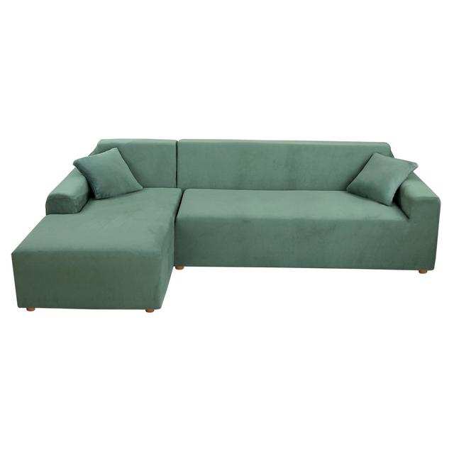 Box Cushion Slipcover Fairmont Park Upholstery Colour: Green on Productcaster.