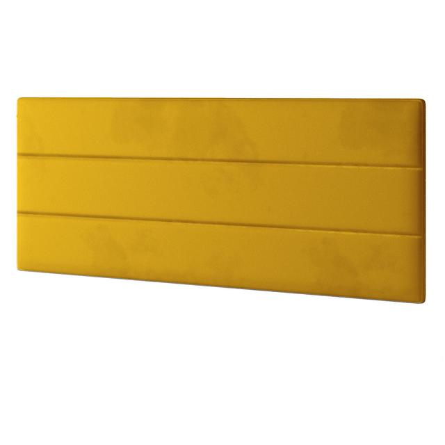 Brand Upholstered Headboard Fairmont Park Colour: Turmeric, Size: Single (3') on Productcaster.