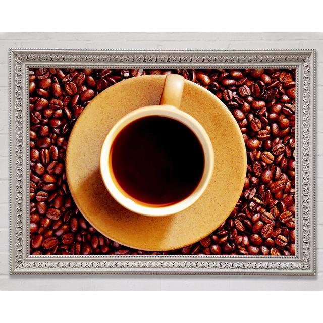 Coffee Bean Galour - Art Prints World Menagerie Size: 42cm H x 59.7cm W x 3cm D, Format: Black / Wanut Framed Paper on Productcaster.