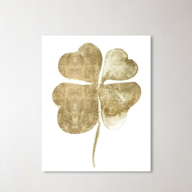 Clover - Wrapped Canvas Print East Urban Home Size: 61 cm H x 50.8 cm W on Productcaster.