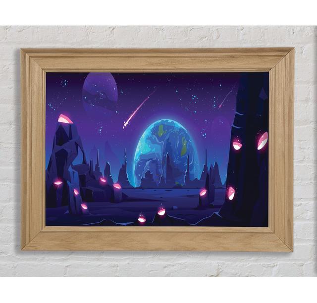 Comets Of The Universe - Print Bright Star Size: 42cm H x 59.7cm W on Productcaster.