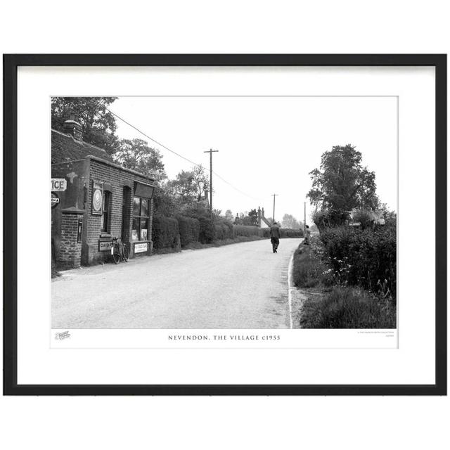 'Nevendon, the Village C1955' by Francis Frith - Picture Frame Photograph Print on Paper The Francis Frith Collection Size: 60cm H x 80cm W x 2.3cm D on Productcaster.