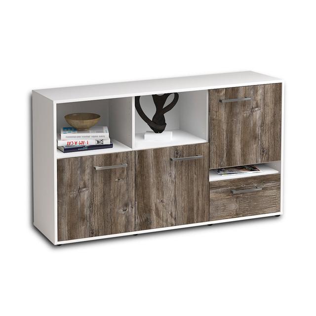 Belldame TV Stand for TVs up to 60" Brayden Studio Colour: Driftwood/White on Productcaster.