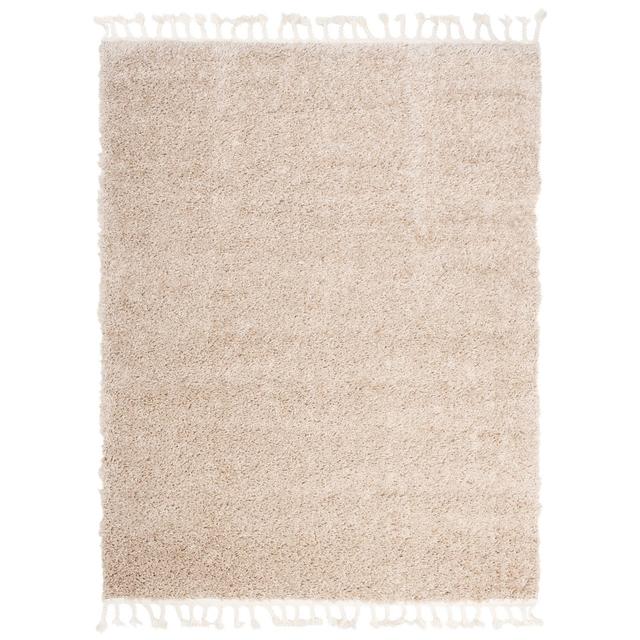 Fisk Machine Woven Cream Rug Natur Pur Rug Size: Rectangle 160 x 220cm on Productcaster.