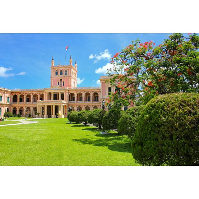 Presidential Palace In Asuncion, Paraguay by Donyanedomam - Wrapped Canvas Print 17 Stories Size: 30cm H x 46cm W on Productcaster.