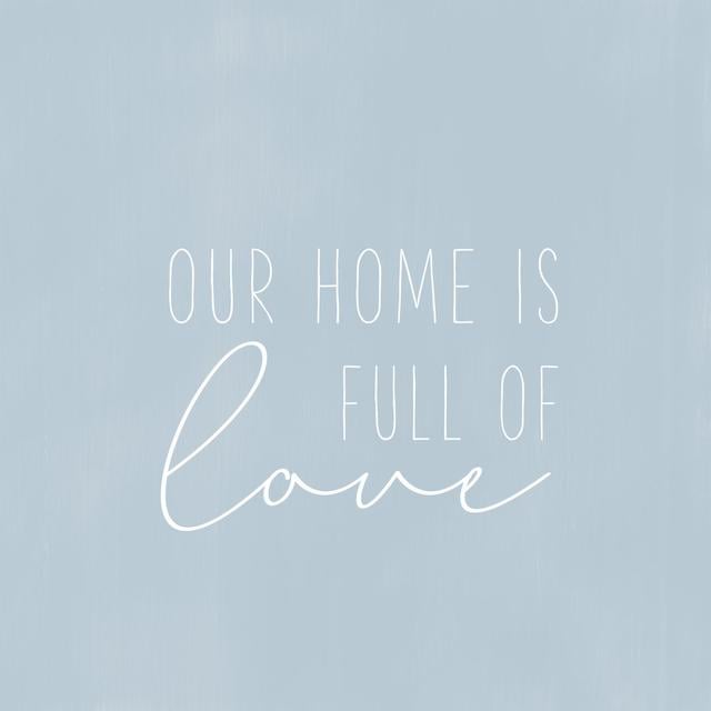 Our Home Is Full Of Love Maturi Size: 51cm H x 51cm W x 3.8cm D on Productcaster.