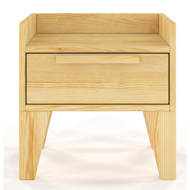 Jovanni 1 Drawer Bedside Table Corrigan Studio Colour: Pine on Productcaster.