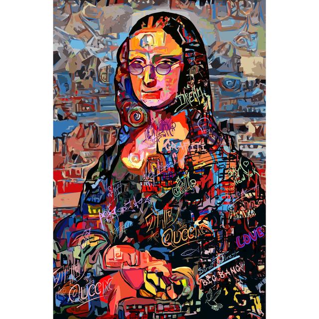 Mona Lisa Maturi Size: 91cm H x 61cm W on Productcaster.