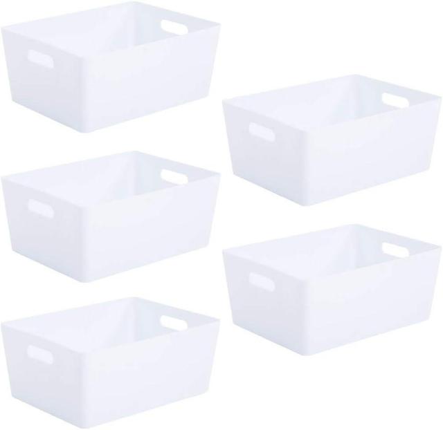 Latitude Run Storage Bin Rebrilliant Colour: White on Productcaster.